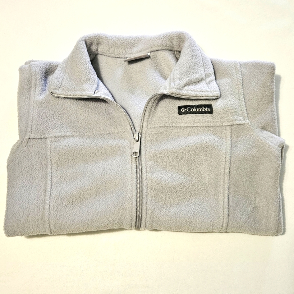 Columbia Gray Fleece Jacket